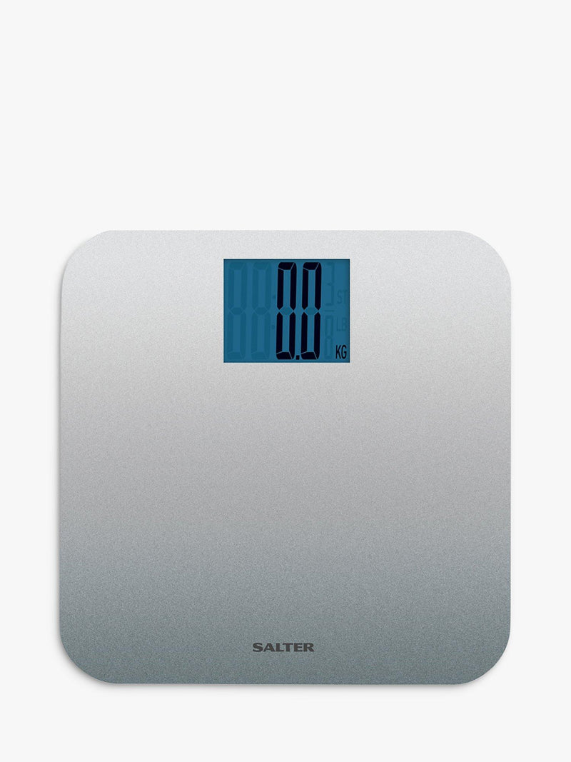 Salter digital bathroom scale silver glitter (British brand)