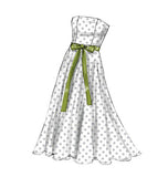 Vogue women's dresses sewing pattern 8766, imported from the UK
