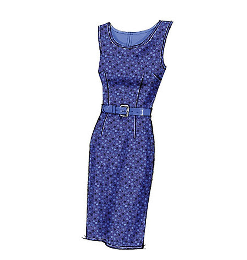 Vogue women's dresses sewing pattern 8766, imported from the UK