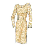 Vogue women's dresses sewing pattern 8766, imported from the UK