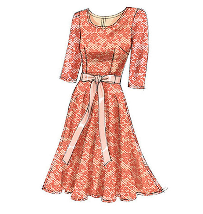 Vogue women's dresses sewing pattern 8766, imported from the UK