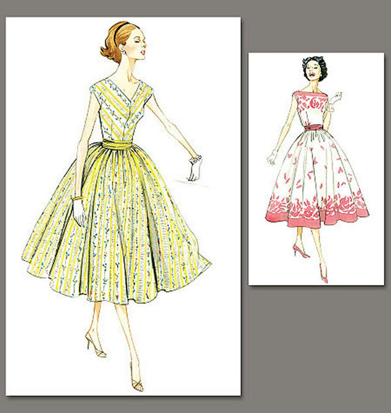 Vogue vintage dress sewing pattern 8789, UK version