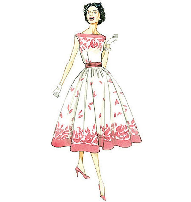 Vogue vintage dress sewing pattern 8789, UK version