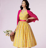 Vogue vintage dress sewing pattern 8789, UK version