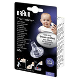 Braun ThermoScan ear thermometer lens filters pack of 40 - British product