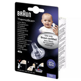 Braun ThermoScan ear thermometer lens filters pack of 40 - British product