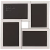 John Lewis silver plated multi-aperture photo frame, UK version
