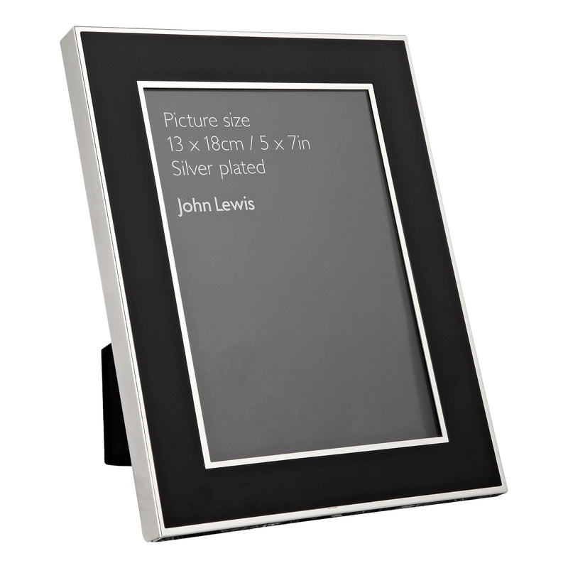 John Lewis Dart silver-plated photo frame (British brand)