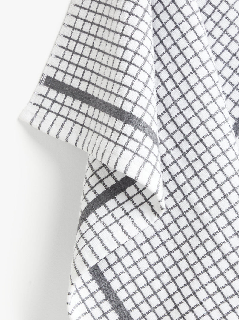 John Lewis check terry cotton tea towel - British product