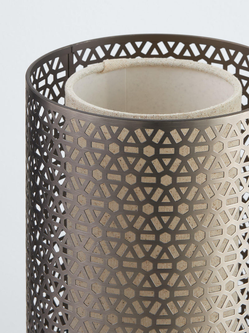 John Lewis Meena table lamp in brushed finish (British brand)