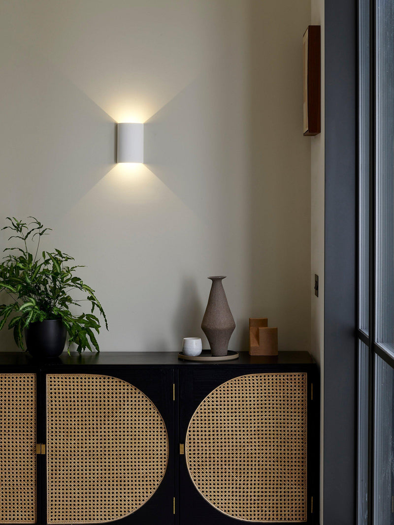 Astro Serifos white LED wall light, UK version