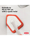 OXO Good Grips Extending Tub and Tile Scrubber 66-107cm, imported from the UK