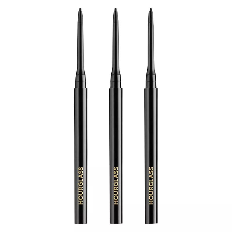 Hourglass mechanical gel liner 1.5mm obsidian black pack of 3 (British brand)