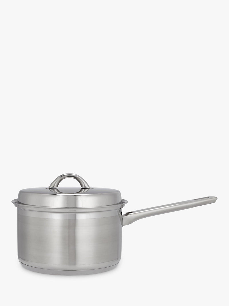John Lewis stainless steel 5-piece pan set, UK version