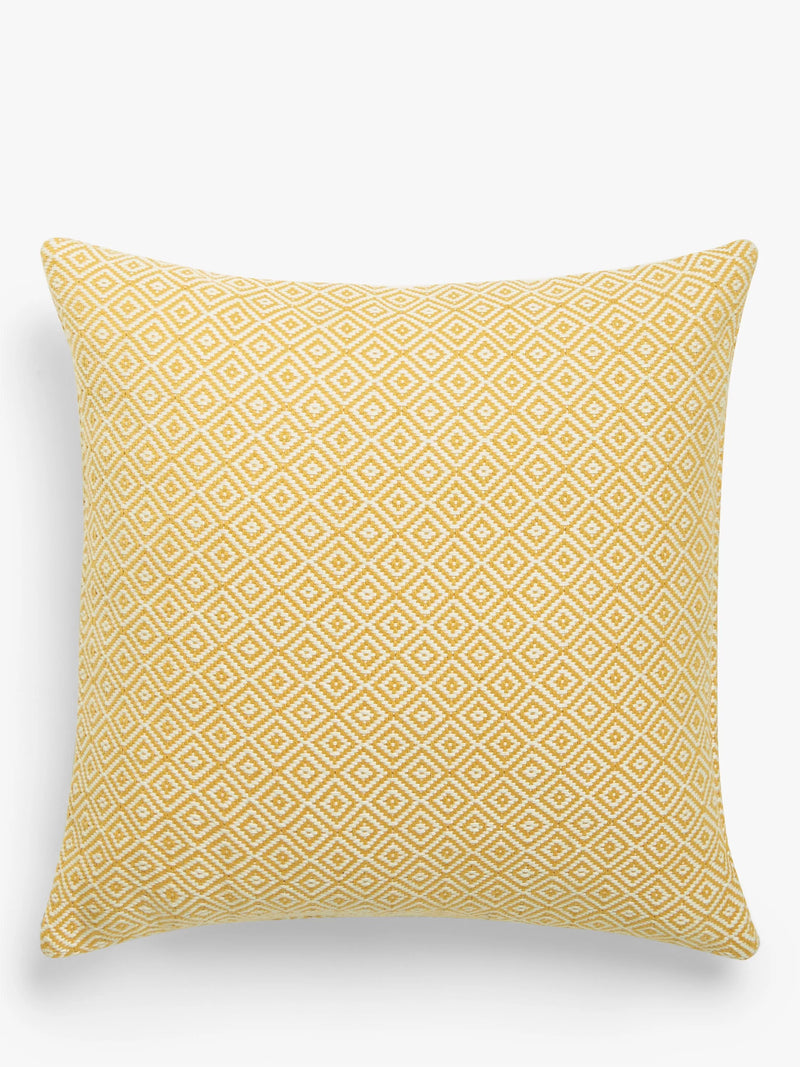 John Lewis diamond design cushion with duck feathers, UK version