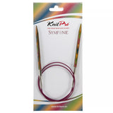 KnitPro Symfonie Fixed Circular Knitting Needles 80cm (6.5mm)