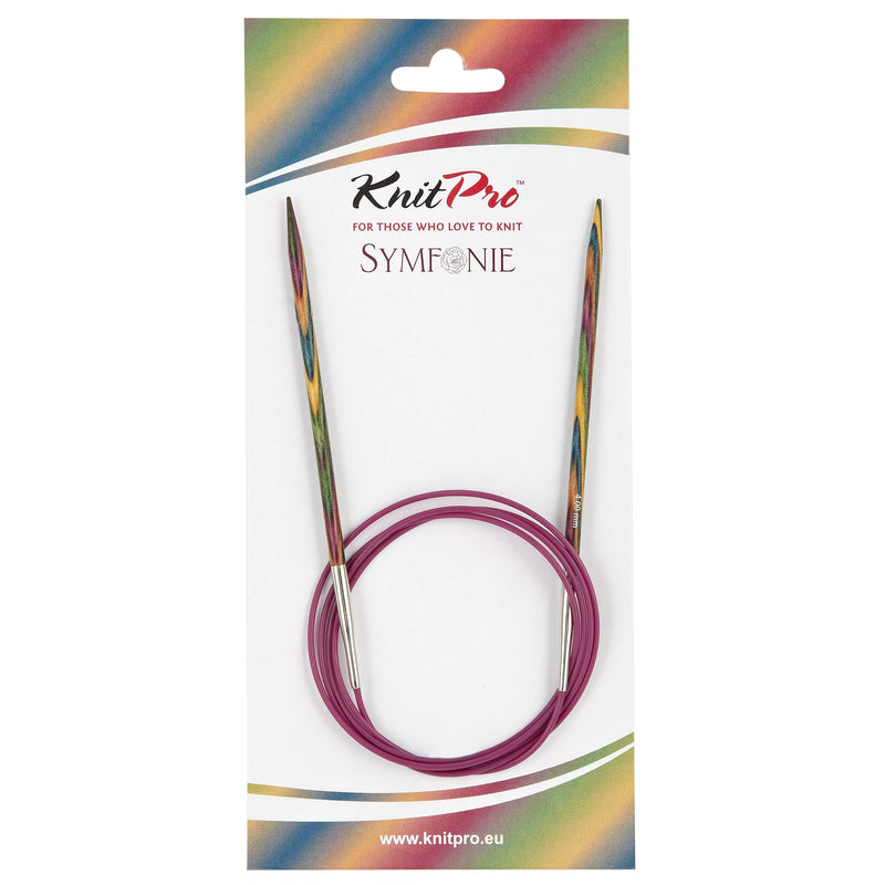 KnitPro Symfonie Fixed Circular Knitting Needles 120cm 3.25mm