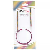 KnitPro Symfonie Fixed Circular Knitting Needles 80cm (6.5mm)