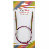 KnitPro Symfonie Fixed Circular Knitting Needles 80cm (6.5mm)