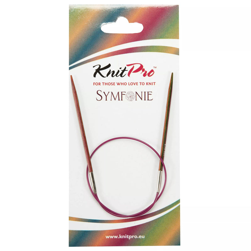 KnitPro Symfonie Fixed Circular Knitting Needles 40cm 2.5mm