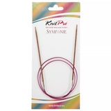 KnitPro Symfonie Fixed Circular Knitting Needles 80cm (6.5mm)