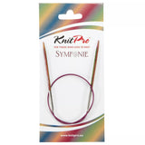 KnitPro Symfonie Fixed Circular Knitting Needles 40cm 2.5mm
