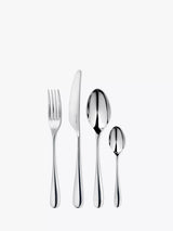 John Lewis Robert Welch Arden Bright Stainless Steel Cutlery Set, 24 Piece, 6 Place Settings- Buy online at McGrocer