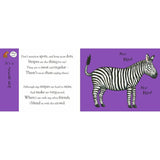 Nosy Crow Flip Flap Safari children's book, UK version