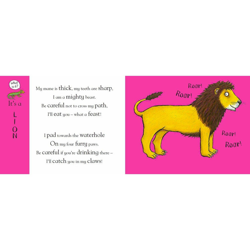 Nosy Crow Flip Flap Safari children's book, UK version