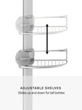 Simplehuman Tension Shower Caddy (British brand)