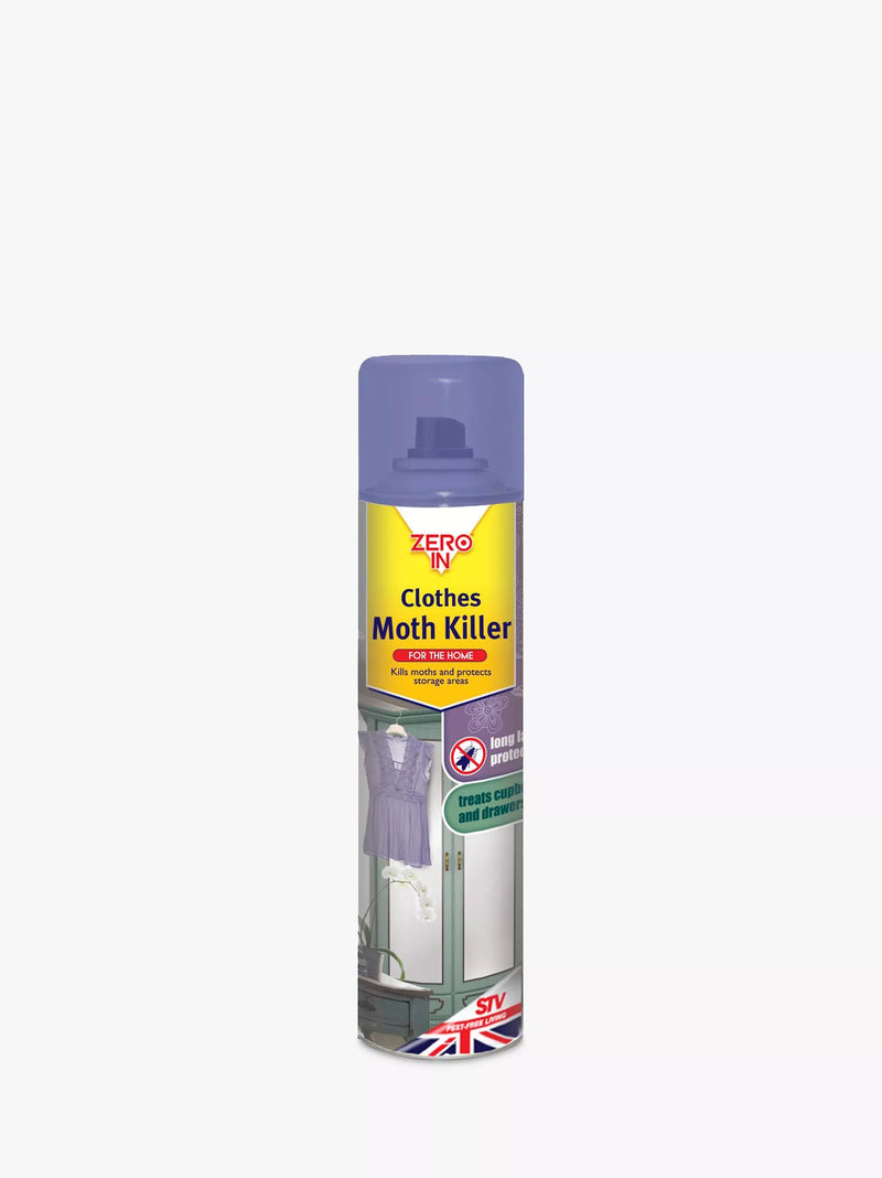 Zeroin clothes moth killer spray, UK version