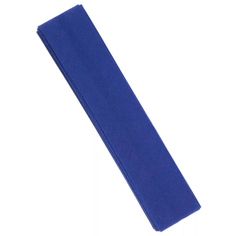bias binding royal blue 2.5m x 25mm, imported from the UK