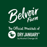 Belvoir Farm non-alcoholic Peach Bellini mocktail (British brand)
