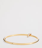 Engelbert Legacy Knot bangle yellow gold diamonds (British brand)