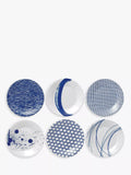 Royal Doulton Pacific tapas plates set of 6, imported from the UK