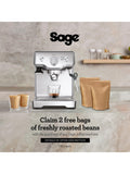 Sage Duo Temp Pro espresso coffee machine (British brand)