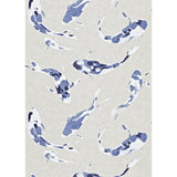 Harlequin Koi fish design wallpaper, UK version