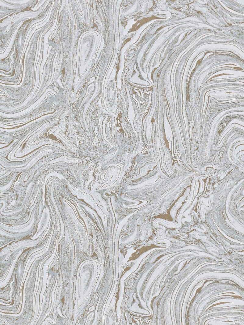 Harlequin Makrana Moonstone wallpaper with structured marble effect, UK version