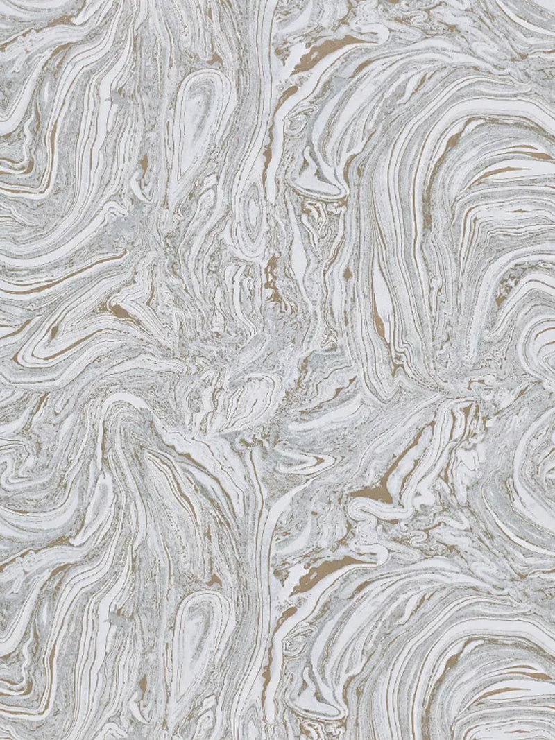 Harlequin Makrana Moonstone wallpaper with structured marble effect, UK version