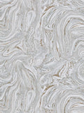 Harlequin Makrana Moonstone wallpaper with structured marble effect, UK version