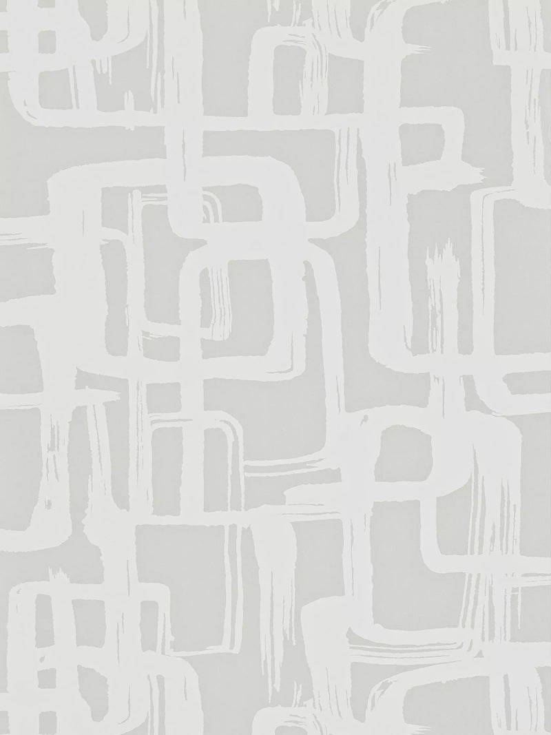 Harlequin Asuka geometric retro wallpaper, UK version