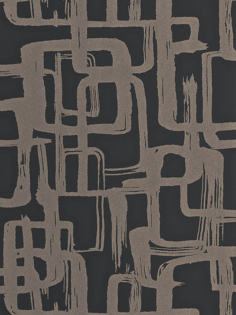 Harlequin Asuka geometric retro wallpaper, UK version