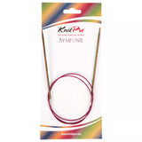 KnitPro Symfonie Fixed Circular Knitting Needles 80cm (6.5mm)