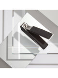 Tweezerman precision grip toenail clippers in black (British brand)