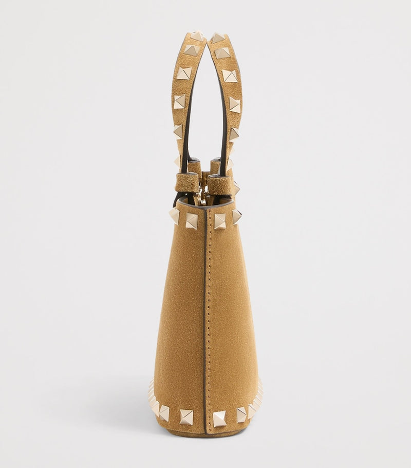 Valentino Garavani mini Rockstud leather tote bag (British brand)