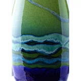 Poole Pottery Purse Vase Green 20cm, imported from the UK