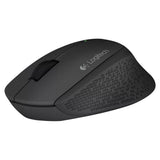 John Lewis Wireless Mouse with Ergonomic Grip and Optical Tracking, Black- Buy online at McGrocer