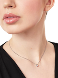 Jools by Jenny Brown pendant, silver, cubic zirconia, imported from the UK