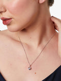 Jools by Jenny Brown cubic zirconia swirl pendant silver (British brand)