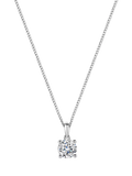 Jools by Jenny Brown Cubic Zirconia Solitaire Pendant Necklace